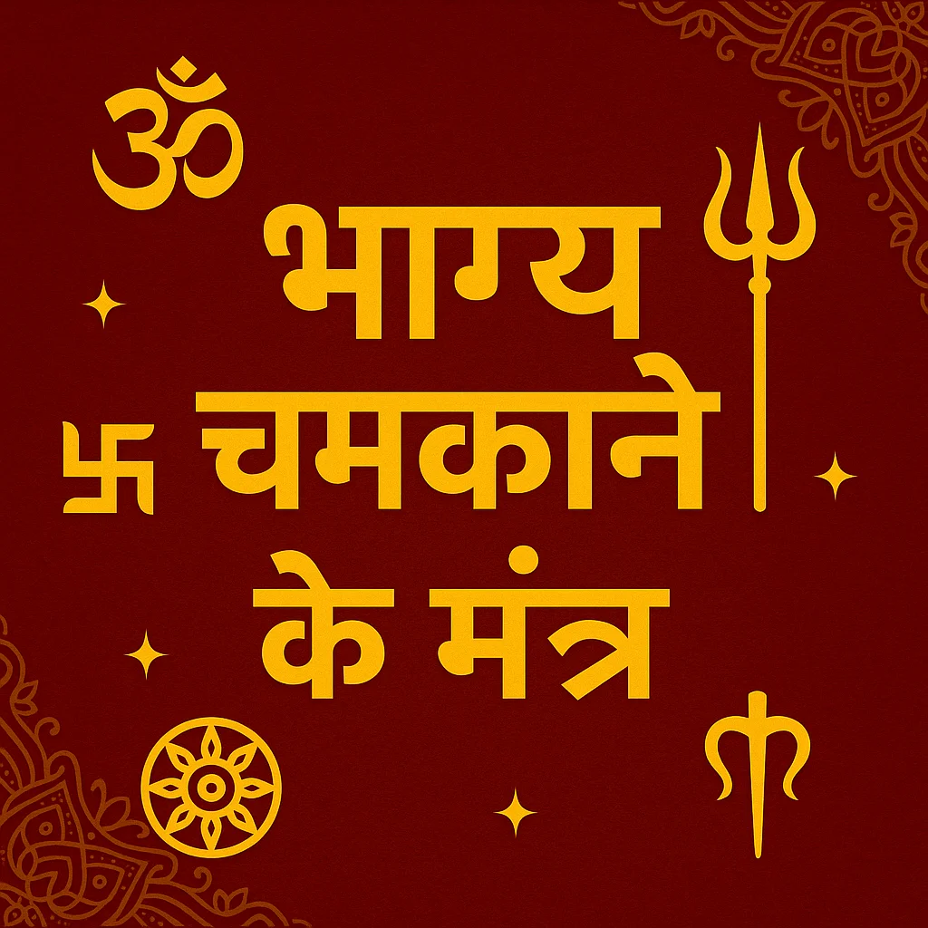 भाग्य चमकाने के मंत्र कौन से हैं