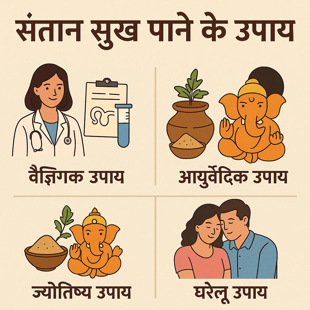 संतान सुख पाने के अचूक उपाय