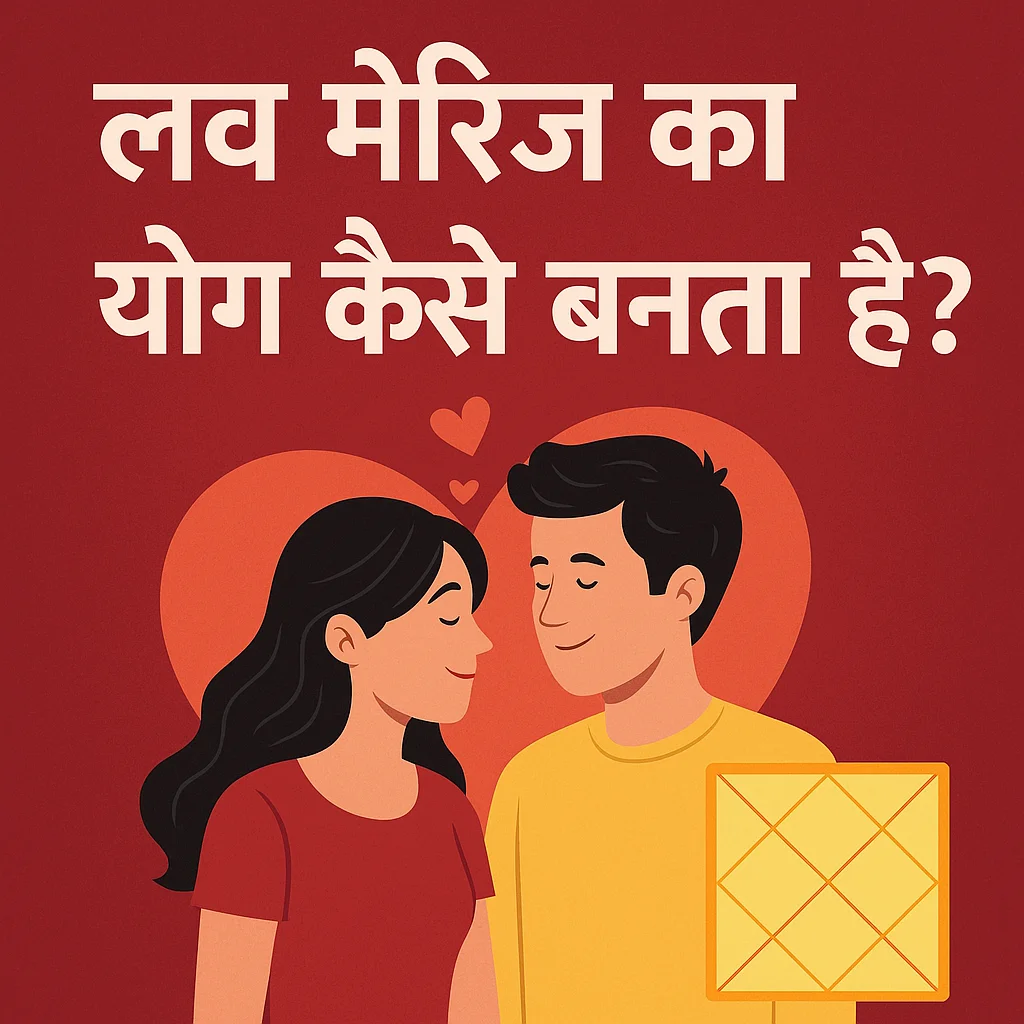 लव मैरिज का योग कैसे बनता है